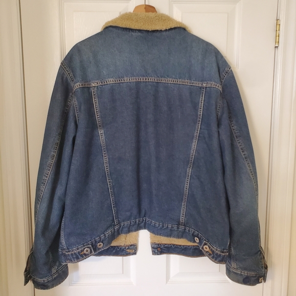Vintage Mavi Denim Sherpa Jacket - Picture 3 of 6